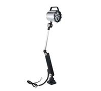 ZYHAOYAN Lámpara LED for máquinas con Brazo Ajustable, Pantalla a Prueba de caídas, 12W AC 110~220V, for Torno, máquinas Herramienta CNC, Banco de taladrado, Resistente al Agua(12W/24V/Long Arm)