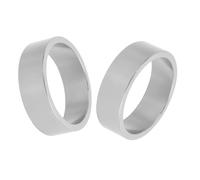 ZYHARUKO 2 auriculares para bicicletas de carretera, arandelas para bicicleta, espaciadores, aleación de aluminio, accesorios de mantenimiento de horquilla de aleación de aluminio