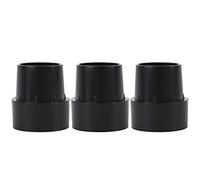 ZYHARUKO 3 tapas de goma para patas de trampolín de 25 mm de diámetro, tapas de goma de repuesto para tuberías de agua para exteriores