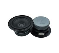 ZYHARUKO Altavoz resistente de 4 pulgadas, rango completo, 25 W, 4 ohmios, diseño impermeable para instalaciones auditivas marinas y de baño, conductor auditivo al aire libre