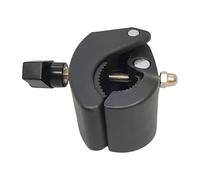 ZYHARUKO Base de montaje de abrazadera de manillar de rosca de 1/4 pulgadas para bicicleta, motocicleta, soporte de teléfono, base de pinza para teléfono, escritorio