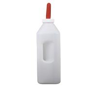 ZYHARUKO Biberón de 1 a 5 litros de capacidad, con mango y tetina de silicona para facilitar la lactancia, biberón de silicona para pezón