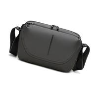 ZYHARUKO Bolsa bandolera ergonómica y ajustable para cámara, impermeable, Oxford para viajes, cámara compacta con organizador, Gray, One Size