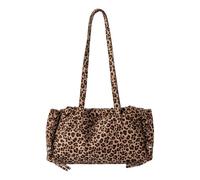 ZYHARUKO Bolso moderno retro para axilas, de ante suave, multiusos, esencial para el trabajo, con correa ajustable para uso diario, Patrón de leopardo marrón, One Size