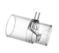 ZYHARUKO Boquilla de salida de oxígeno transparente para acuarios y piscinas de cría, salida de acuarios