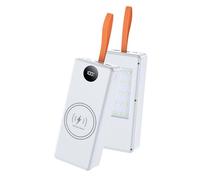 ZYHARUKO Caja de batería extraíble con luz LED de camping para 16 baterías 21700, dispositivo de carga, solo caja de carga de luz de camping