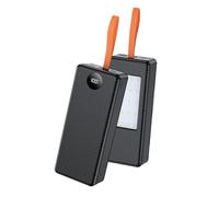 ZYHARUKO Caja de batería extraíble con luz LED de camping para 16 baterías 21700, dispositivo de carga, solo caja de carga de luz de camping