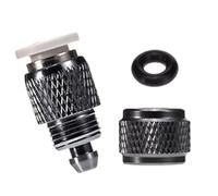 ZYHARUKO Conector de codo de CO2 para acuario, ajuste de rotación de sistemas de crecimiento de plantas de retención mejorada, adaptador de acuario resistente a los accesorios