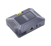 ZYHARUKO Convertidor Gigabit Ethernet de 12 V y 200 W adecuado para enchufes de antena parabólica y adaptador protector de diseño de instalación