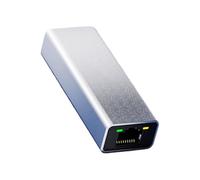 ZYHARUKO Convertidores USB C a RJ45 de dos puertos, adaptador de red de cable Gigabit de 10 Gbps, enchufes de aluminio, para reproducir múltiples convertidores Gigabit tipo C Ethernet