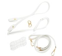 ZYHARUKO Correa de hombro ajustable esencial para manualidades, cuerda de mano para reparación de bolsas de ratán hechas a mano, White, One Size