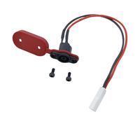 ZYHARUKO Cubierta de orificio de carga para scooter eléctrico con puerto de cable, cubierta impermeable para accesorios M365/PRO2, funda de silicona, accesorios eléctricos