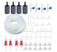 ZYHARUKO Difusor de oxígeno de burbujas para acuarios, tubo de piedras de aire para acuarios pequeños a grandes, acuarios de piedra de aire, para cultivar plantas, tanques de peces