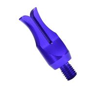 ZYHARUKO Equipo lanzador de postes de 8 mm, varilla de rosca para corriente de agua dulce, dispositivo de lanzamiento de aluminio, herramienta de pesca, dispositivo de lanzamiento de aluminio, equipo