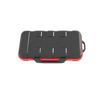 ZYHARUKO Funda profesional resistente al agua a prueba de golpes para almacenamiento de tarjetas de memoria, funda protectora de batería para cámara, accesorios electrónicos portátiles