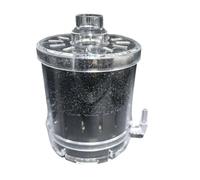 ZYHARUKO Iniciate Air - Filtro de agua impulsado por aire inteligente con construcción permanente de PC para ayudar a la vida subacuosa, filtro suave de PC