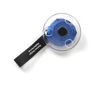 ZYHARUKO Innovadora bolsa de compras plegable en forma de disco, bolsa de almacenamiento telescópica para compras casuales y de viaje, telescópica, Blue, One Size