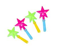 ZYHARUKO Juego de 4 herramientas portátiles de ruido para actividades al aire libre, eventos escolares, herramientas de aplausos resistentes, colores surtidos, accesorios de celebración al aire libre