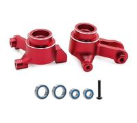 ZYHARUKO Juego de brazos de dirección delantera para 1/10 de control remoto de orugas de coche, accesorios de aleación resistente, instalación rápida, nudillos de coche