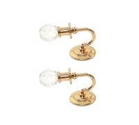 ZYHARUKO Juego de lámparas de pared de cristal con diseño de casas de muñecas de 1 a 12 escalas, diseños de metal resistente y acrílico para sala de estar o dormitorio, casa de muñecas, luz de sala de