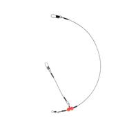 ZYHARUKO Líderes de alambre de pesca para agua salada, líder de alambre de alta resistencia para señuelos, fácil de usar, accesorio de pesca