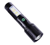 ZYHARUKO Linterna recargable con batería de 5000 mAh con salida brillante y modos para senderismo, hogar, luz de crisis permanente