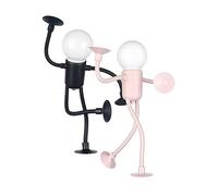 ZYHARUKO Luz nocturna portátil a pilas, funciona con pilas, diseño creativo, decorativo, adecuado para una fácil movilidad, portátil