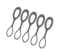 ZYHARUKO Paquete de 5 cordones portátiles con cremallera, coloridos deslizadores desmontables para uso diario, mango ergonómico