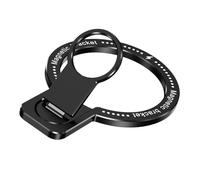 ZYHARUKO Pequeño soporte giratorio de 360 grados, diseño plegable, soporte de aluminio adecuado para activar teléfonos inteligentes, soporte plegable muy delgado para teléfono