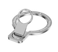 ZYHARUKO Pequeño soporte giratorio de 360 grados, diseño plegable, soporte de aluminio adecuado para activar teléfonos inteligentes, soporte plegable muy delgado para teléfono