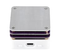 ZYHARUKO Placa caliente pequeña de 65 W, estación de precalentamiento digital, placa PCB, placa de soldadura, mesa de calefacción, soldador de control de temperatura