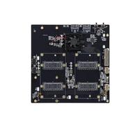 ZYHARUKO Plataforma profesional de dos GPU SXM2 con interconexiones NVLink de velocidad rápida para tareas intensivas de cálculo, base de expansión de GPU de metal