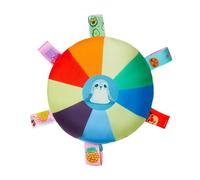 ZYHARUKO Platillos voladores de peluche para perros con chirriador, juguete para masticar en interiores y exteriores, para entrenamiento y juego diario para mascotas