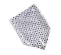 ZYHARUKO Red brillante de referencia de perro para casos de celebración, pañuelo suave y ventilado para mascotas, accesorio de vacaciones modificable, para caninos y gatos, babero lavable para