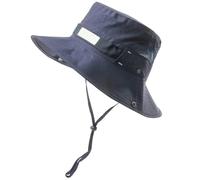 ZYHARUKO Sombrero de pesca al aire libre con protección solar de secado rápido para senderismo y camping, escalada de montaña, deporte, azul marino, Talla única