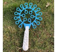 ZYHARUKO Soplador de burbujas de mano para patio gigante, juguete de actividad al aire libre, boda, celebración, fiesta, varita gigante para hacer burbujas