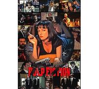 ZYHDK 1500 Piezas - Fotos - Gifts - Irregular Rompecabezas - Pulps Films Fictions UMA Thurman Póster - Juguetes Desafiantes Y Divertidos para Toda La Familia - Kz320Dw