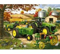 ZYHDK 1500 Piezas - Póster - Difficult Rompecabezas - Gifts - Tractors Art Painting - Juegos para Reducir El Estrés Familiar - Juguetes De Desafío para Adultos,Qz173Ax