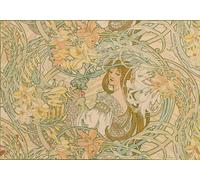 ZYHDK - 2000 Piezas - Imágenes Artísticas - Rompecabezas De Colores - Alphonse.Mucha Pintura Artística - Juegos De Memoria Y Cognición para Personas Mayores - Decoración del Hogar - Gk15Aw