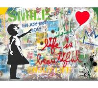 ZYHDK - 2000 Piezas Puzzle Para Adultos - Pintura Arte - Regalos - Banksyss Street Art Graffiti - Juguetes Diseñados Individualmente Para Adultos - Inicio Decoración Del Hogar Bd25Zk