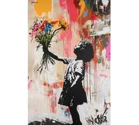 ZYHDK - 2000 Piezas Puzzle Para Adultos - Pintura Arte - Regalos - Banksyss Street Art Graffiti - Juguetes Diseñados Individualmente Para Adultos - Inicio Decoración Del Hogar Bd27Zk