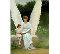 ZYHDK - 2000 Piezas - Rompecabezas Difíciles - Regalos - Imágenes - Guardianes Ángeles Pintura Arte - Divertidos Rompecabezas Para Adultos Y Adolescentes - Juguetes Para Aliviar El Estrés Bd80Zk