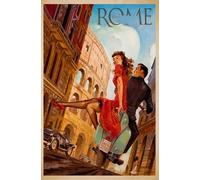 ZYHDK - 2000 piezas - Rompecabezas difíciles - Regalos - Imágenes - Póster Rome Vintage Holidays - Divertidos rompecabezas para adultos y adolescentes - Juguetes de descompresión - JP174Aq