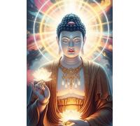 ZYHDK JP131Aq - Puzzle de 2000 piezas para adultos - Pintura artística - Regalos - Buddhass Art - Juegos de reducción del estrés familiar - Juguetes Challenge para adultos