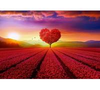 ZYHDK Love Tree Carteles ,1000 Piezas ,Abstract Rompecabezas De Arte ,Juguetes De Descompresión Familiar ,Aldult Rompecabezas Game ,Home Wall Decor Xd401Yk