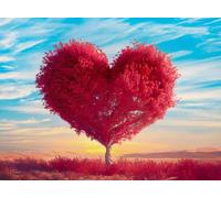 ZYHDK Love Tree Carteles ，1000 Piezas ，Abstract Rompecabezas De Arte ，Juguetes De Descompresión Familiar ，Aldult Rompecabezas Game ，Home Wall Decor Xd399Yk