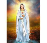 ZYHDK Puzzle Art Picture - 1500 Piezas - The Madonna Oil Painting Poster - Juegos De Memoria Y Cognición para Personas Mayores - Juguetes De Desafío para La Diversión Familiar Gifts - Wz31Zw