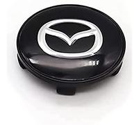 ZYHHDP 4 Uds NeumáTicos Y Llantas Tapas Centrales Emblema Pegatina Cubierta, para Mazda 2 3 5 6 MX5 MX30 CX3 CX30 CX5 50 7 8 9 RX8 60MM Accesorios De Estilo A Prueba Polvo