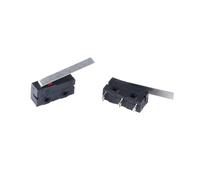 Zyhhlxh 10 interruptores de 2/3 pines NO/NC, microinterruptores límite, 5 A, 250 V CA, KW11-3Z, acción rápida, empuje con palanca arco rodillo wfa.