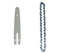 Zyhhlxh Barra de sierra 6 pulgadas, eléctrica 1/4" P, 36 nudos, 18 cuchillas, guía repuesto for mini motosierra, cadena acero, herramienta jardinería wtt.